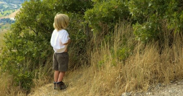 aaron posner share boy peeing in public photos