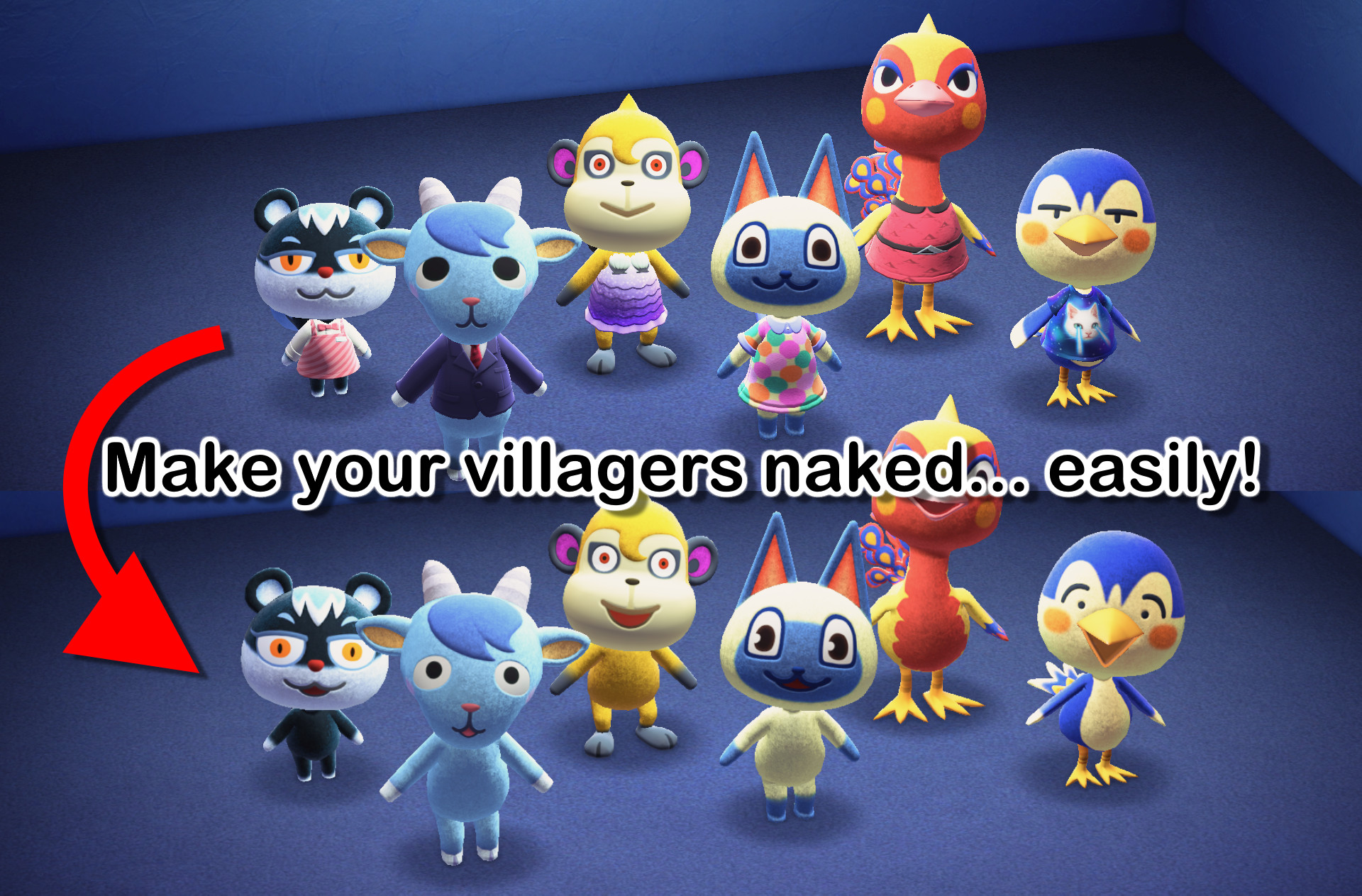 allen justin artates recommends Animal Crossing Nude