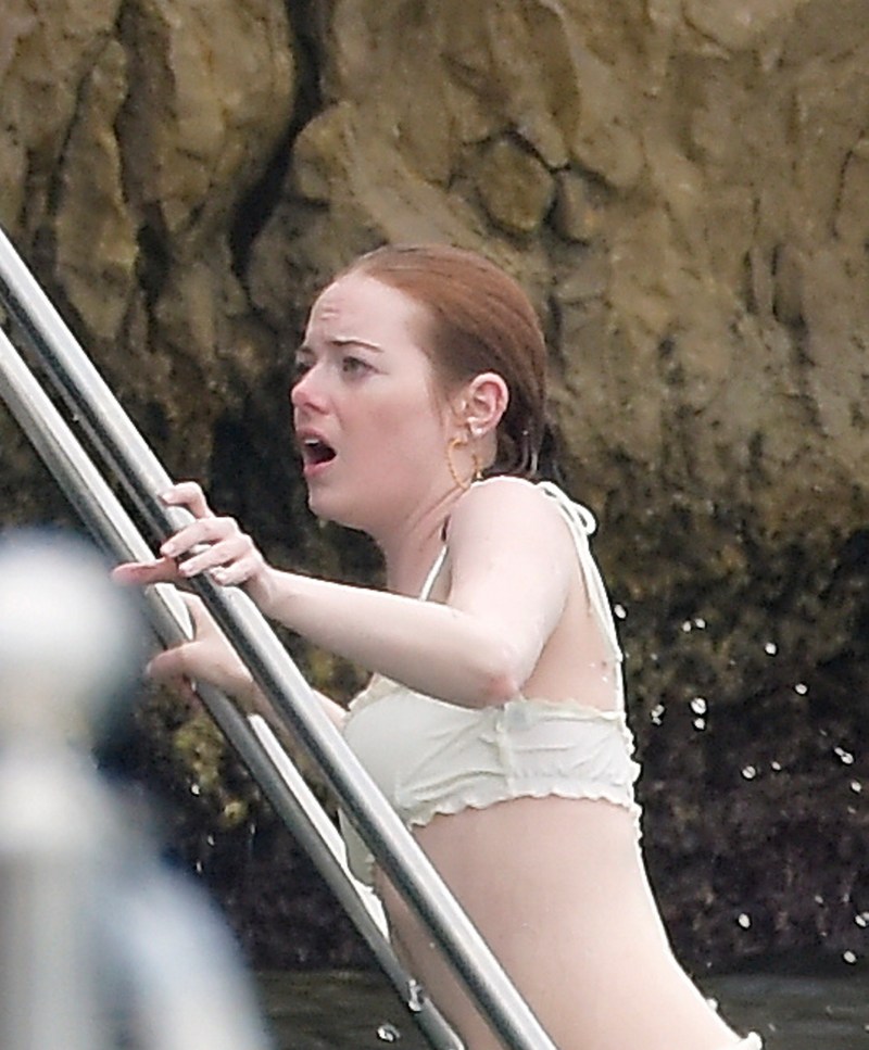 andy westmoreland share emma stone in bikini photos