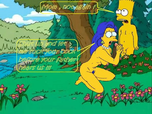 Marge Simpson Naked With Bart friday interracial