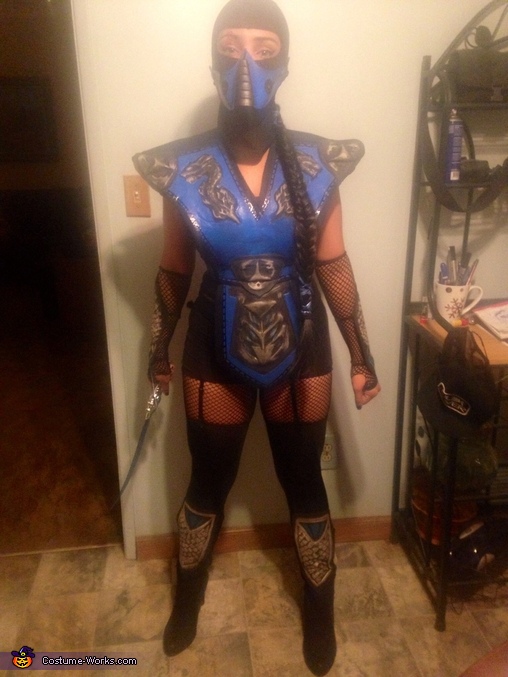 Sub Zero Mortal Kombat Female Costume bend swedena