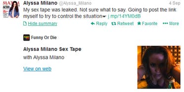 Best of Allysa milano sex tape