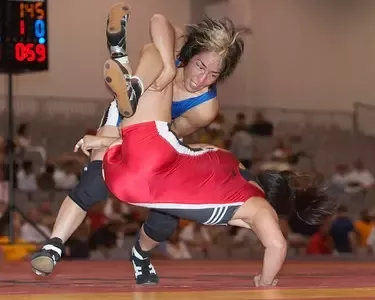 Man And Woman Wrestling images lovers