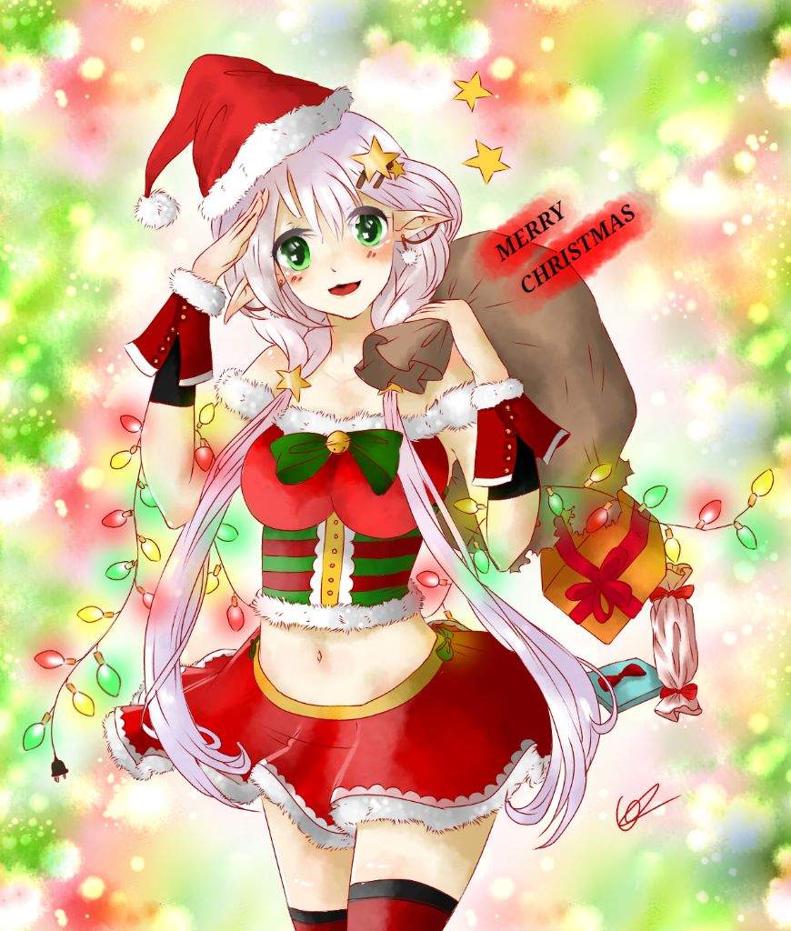 darlene mcginn recommends Anime Christmas Elf Girl