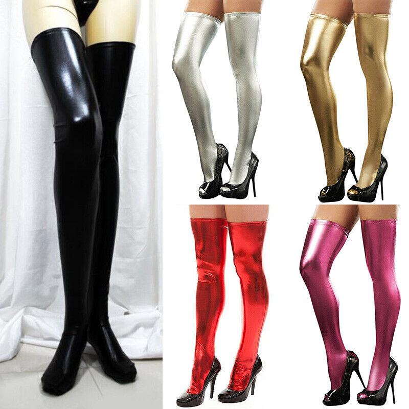 deborah maguire recommends Leather Knee High Stockings