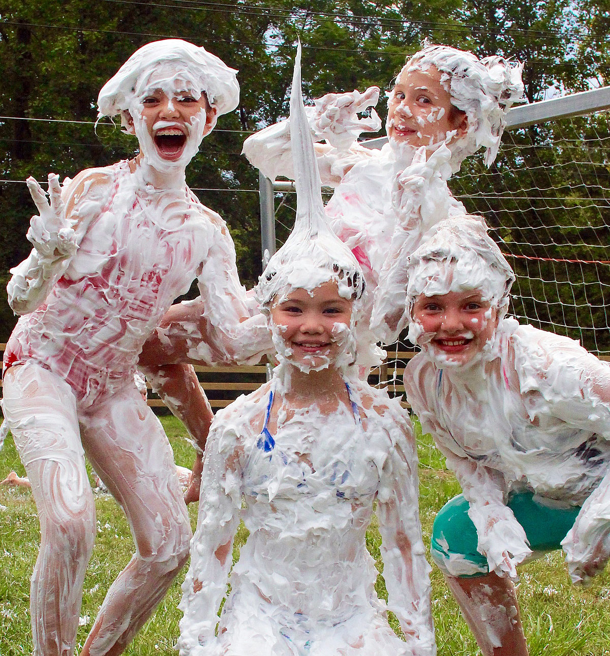 cindy blaney recommends Girls Covered In Shaving Cream