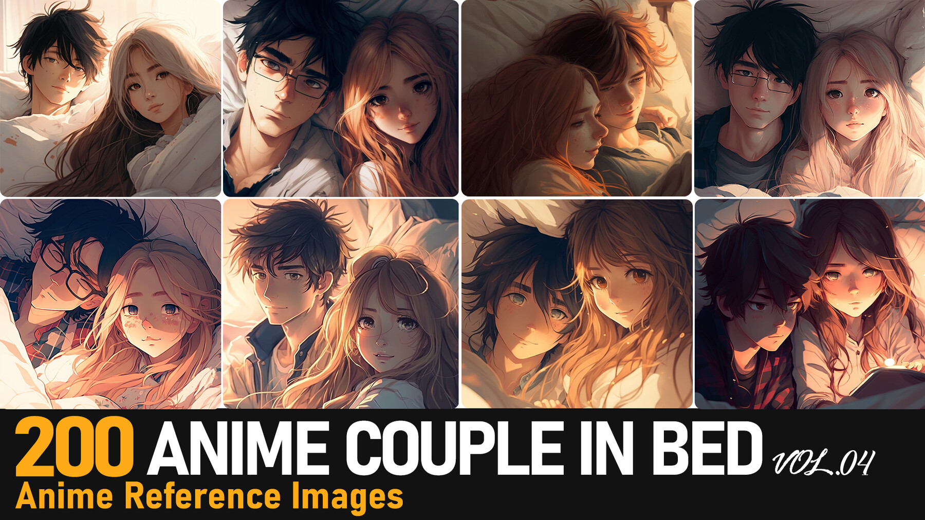 Best of Anime couple in bed