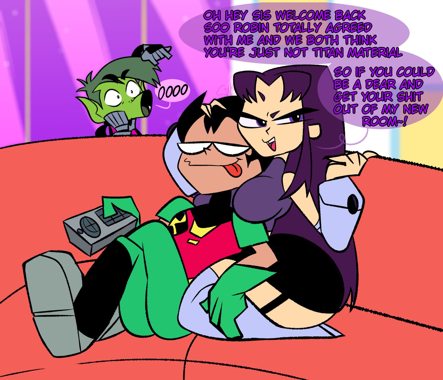 cam teague recommends Teen Titans Rule 34