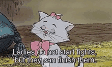 Ladies Dont Start Fights Gif mom teaches