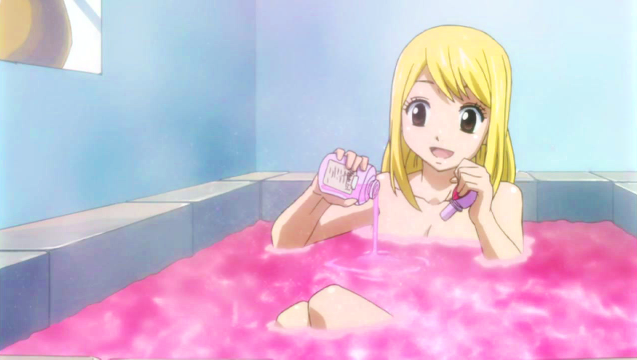 dhiraj vaswani recommends fairy tail lucy bath pic