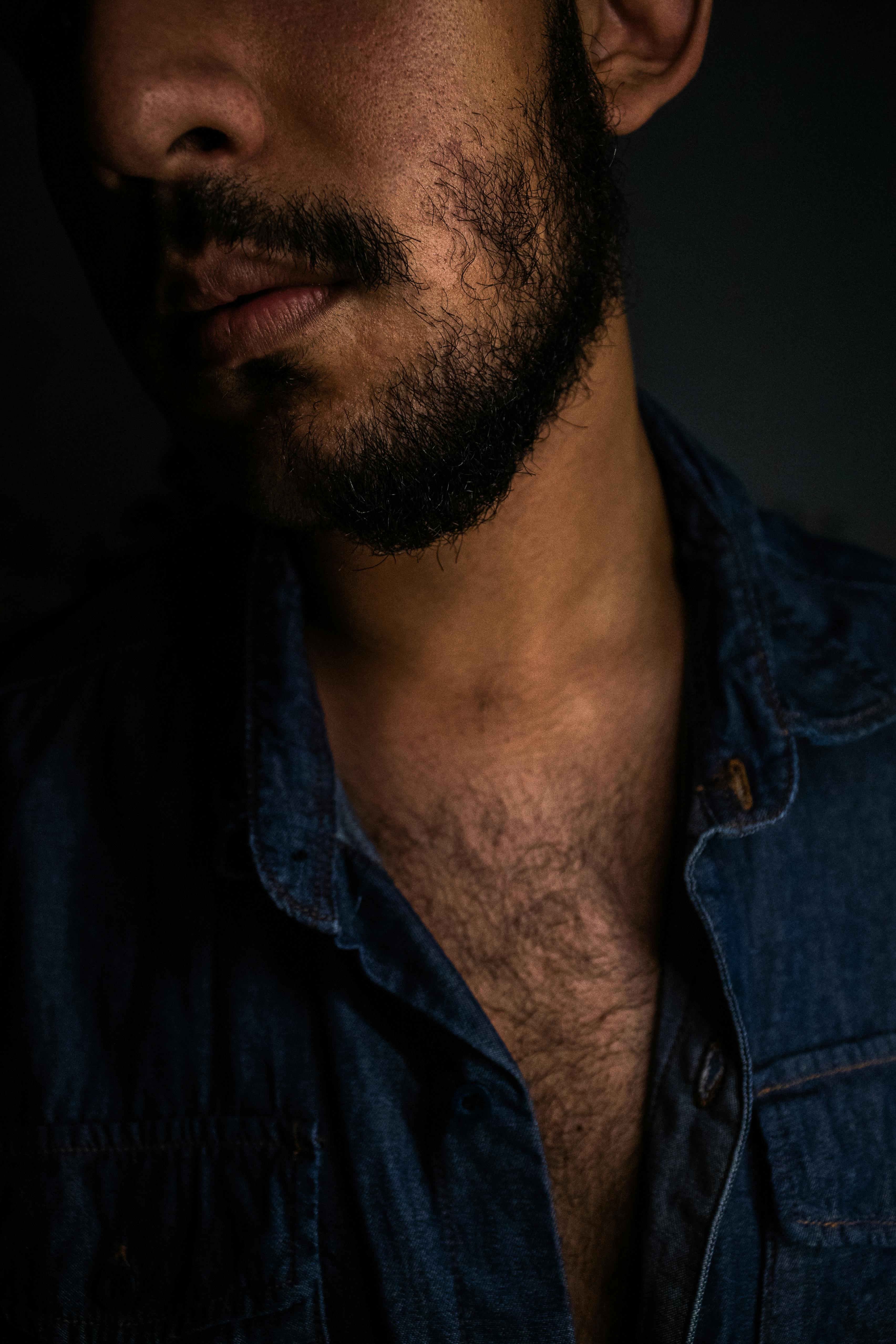 Best of Black man chest hair