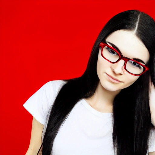 debbie laxton add photo black teen red glasses