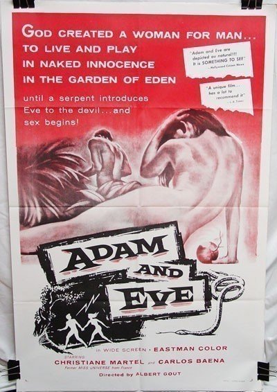 amanda reene add photo adam and eve 1956