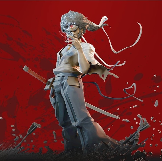 Afro Samurai Figure spring resort