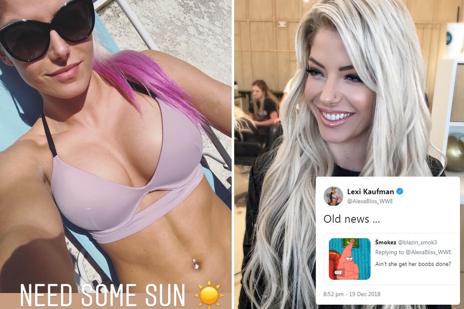 bette kane recommends alexa bliss nude real pic