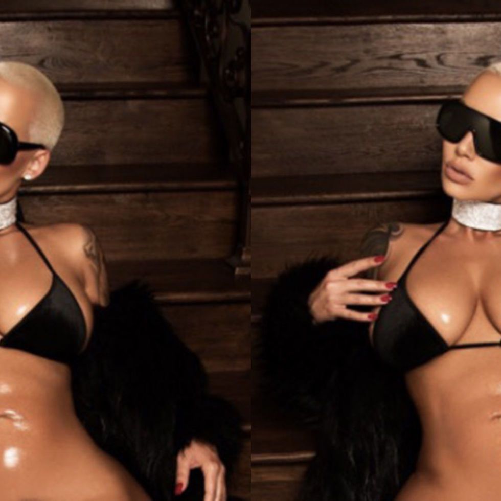 ashley carther recommends amber rose hairy bush pic