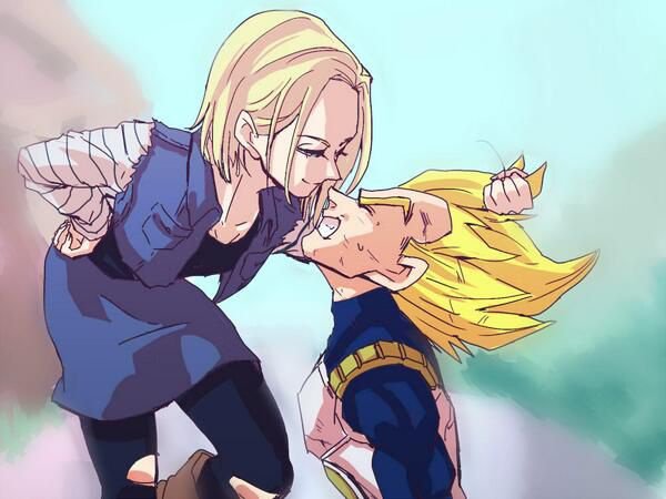 bryan kingery add android 18 x vegeta photo