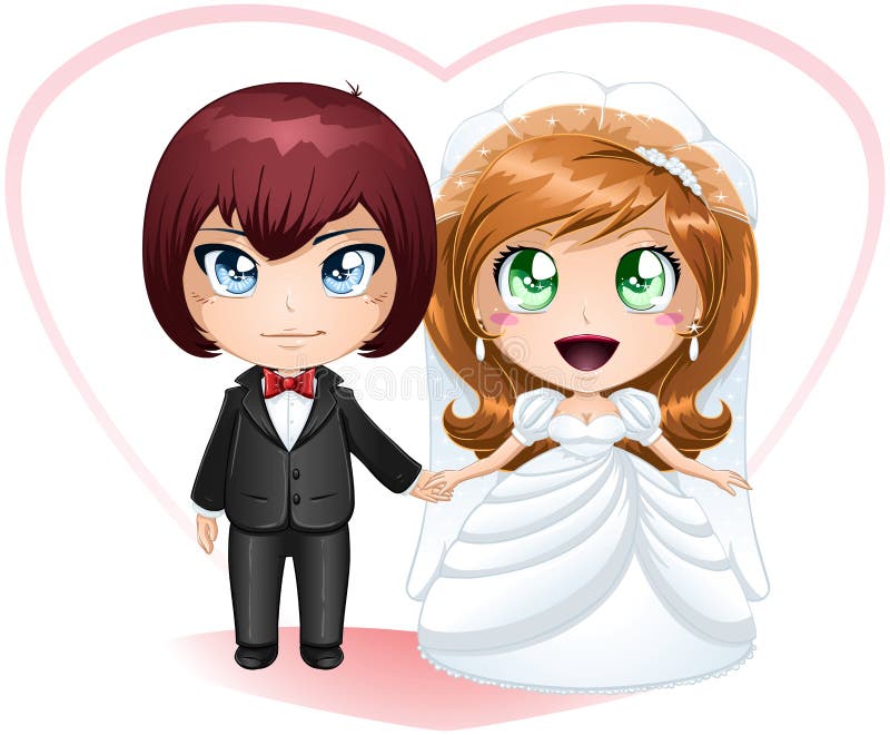 brenda o riordan recommends anime bride and groom pic