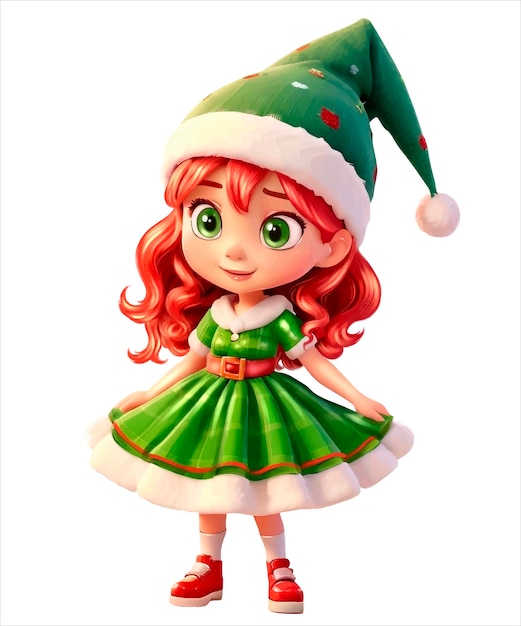 allan haye add anime christmas elf girl photo