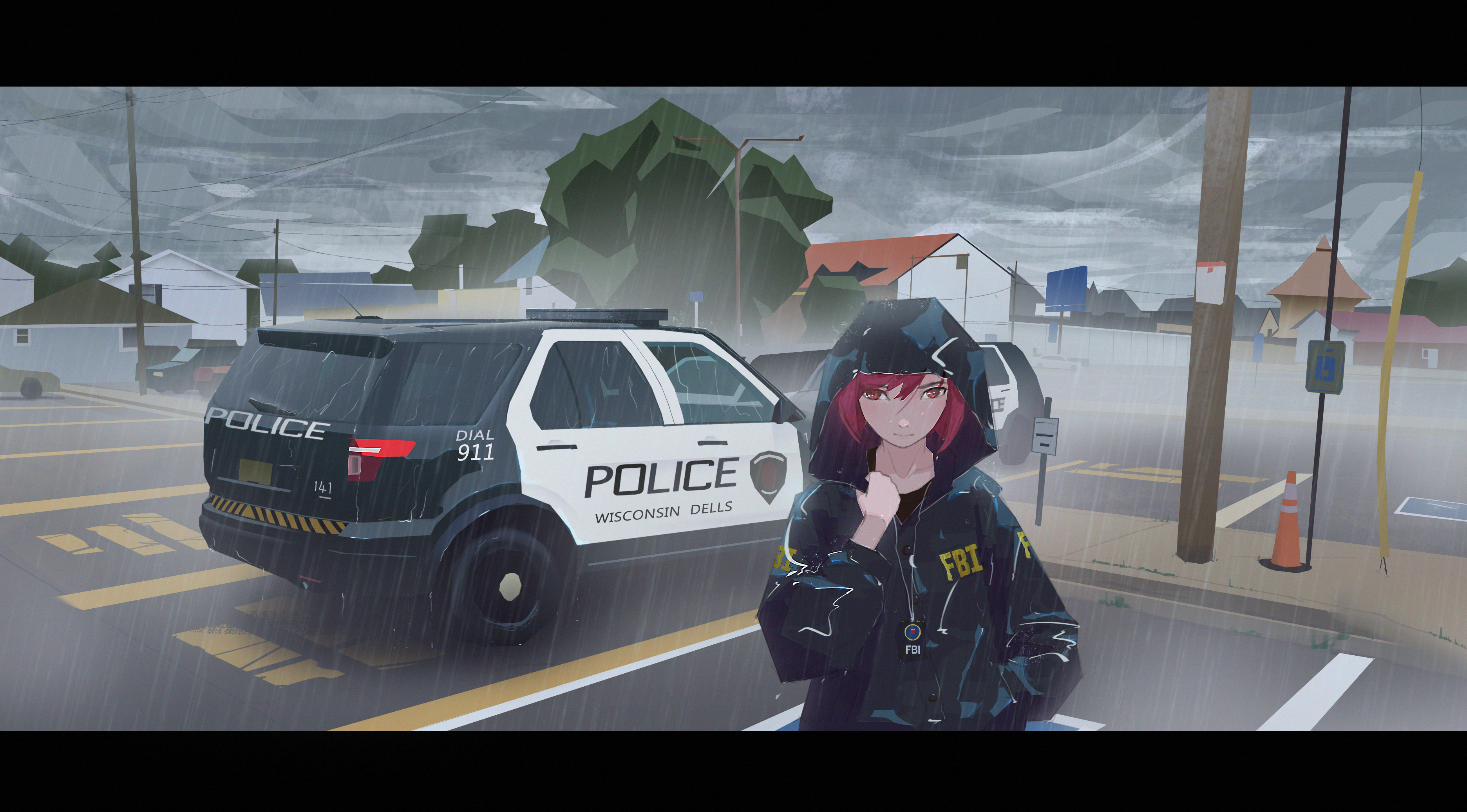claudia gallardo recommends Anime Girl In Police Car