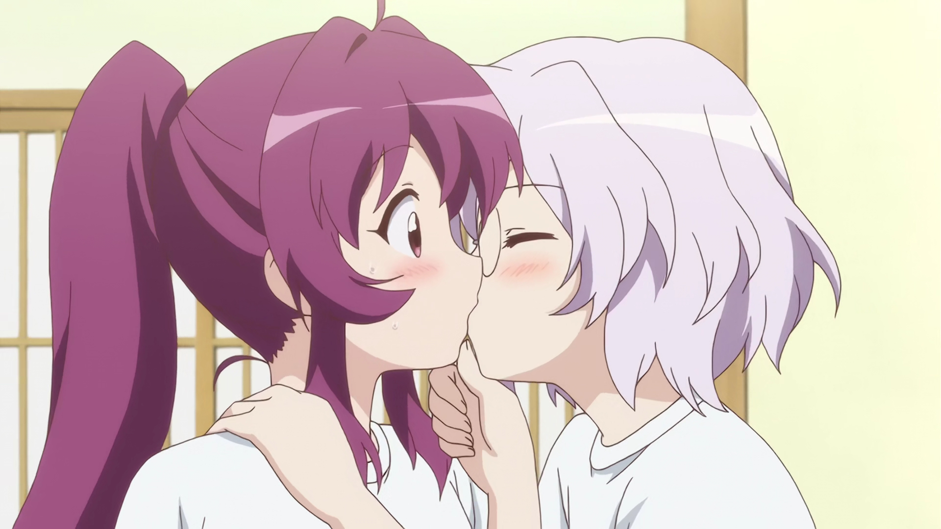 brandon cassar recommends Anime Yuri Kiss Scenes