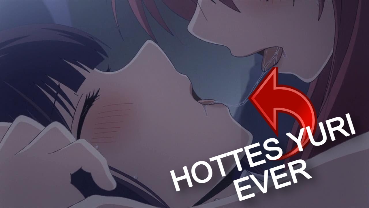 anime yuri kiss scenes