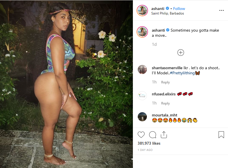 cynthia henson recommends Ashanti Big Booty