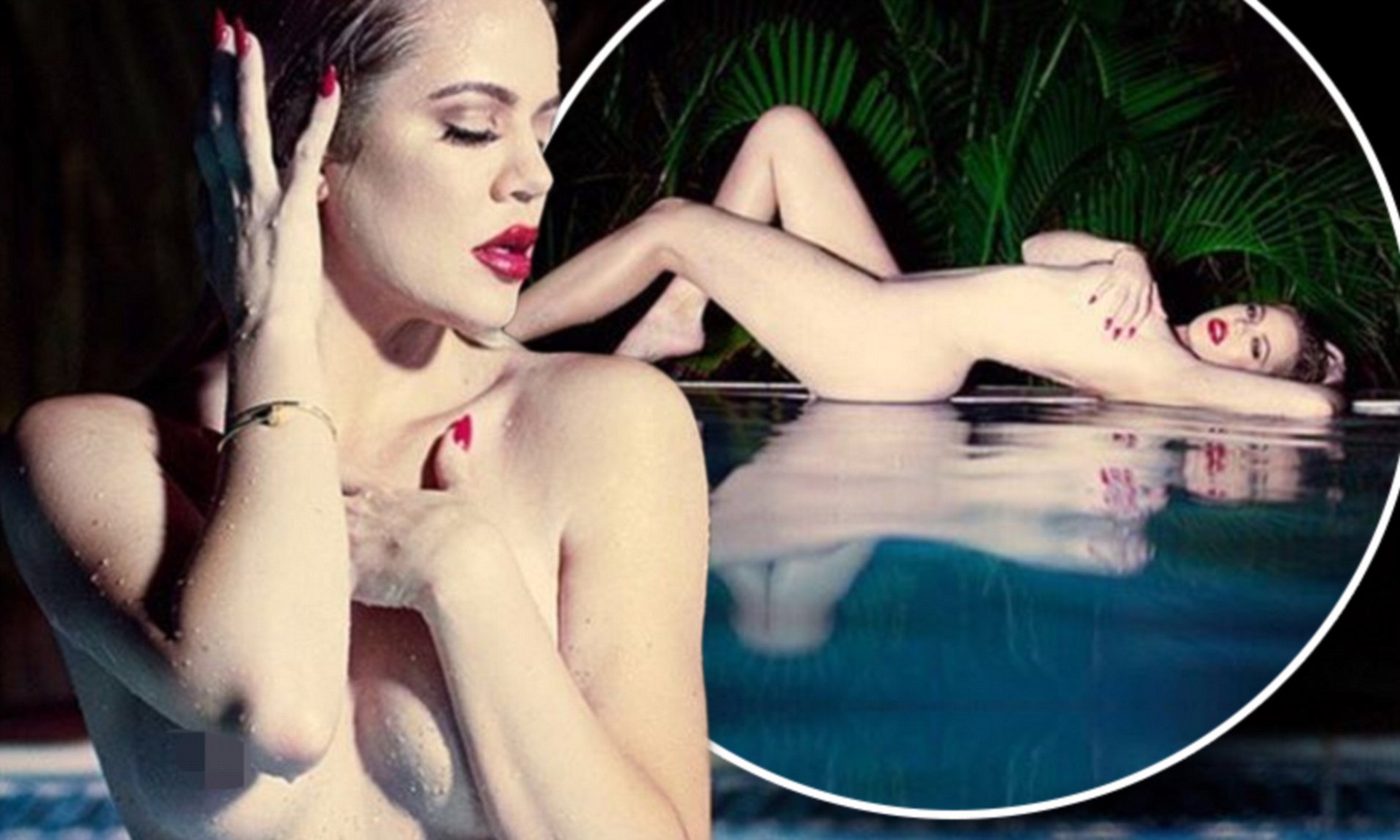 cathryn craig recommends Khloe Kardashian Naked Shoot