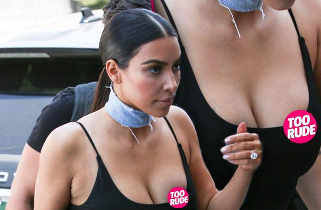 Kim Kardashian Nipples Uncensored get naked