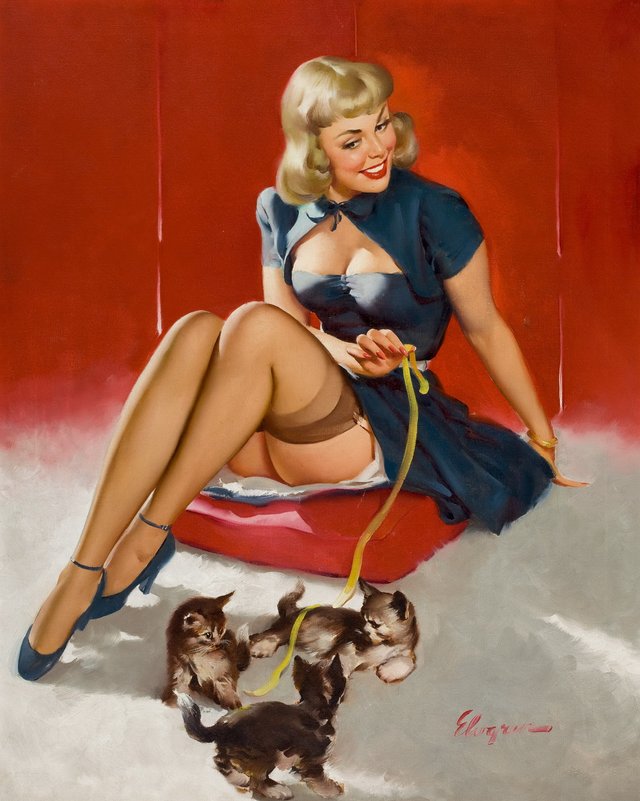 pin up girl pussy