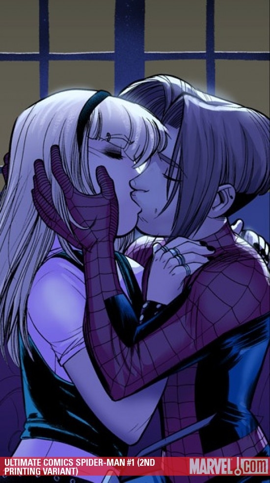 brian schilb recommends Ultimate Spider Man Kiss