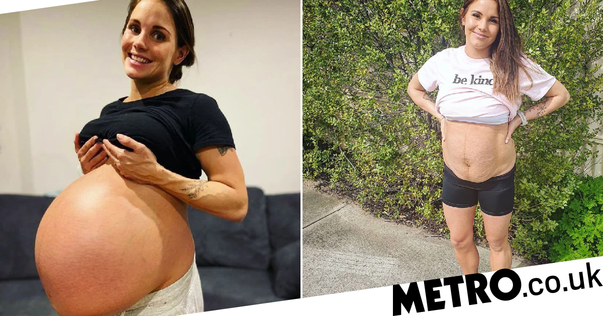 arber bardhaj add pregnant with quadruplets belly photo