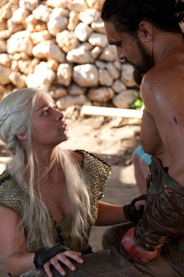 Best of Daenerys targaryen and khal drogo sex