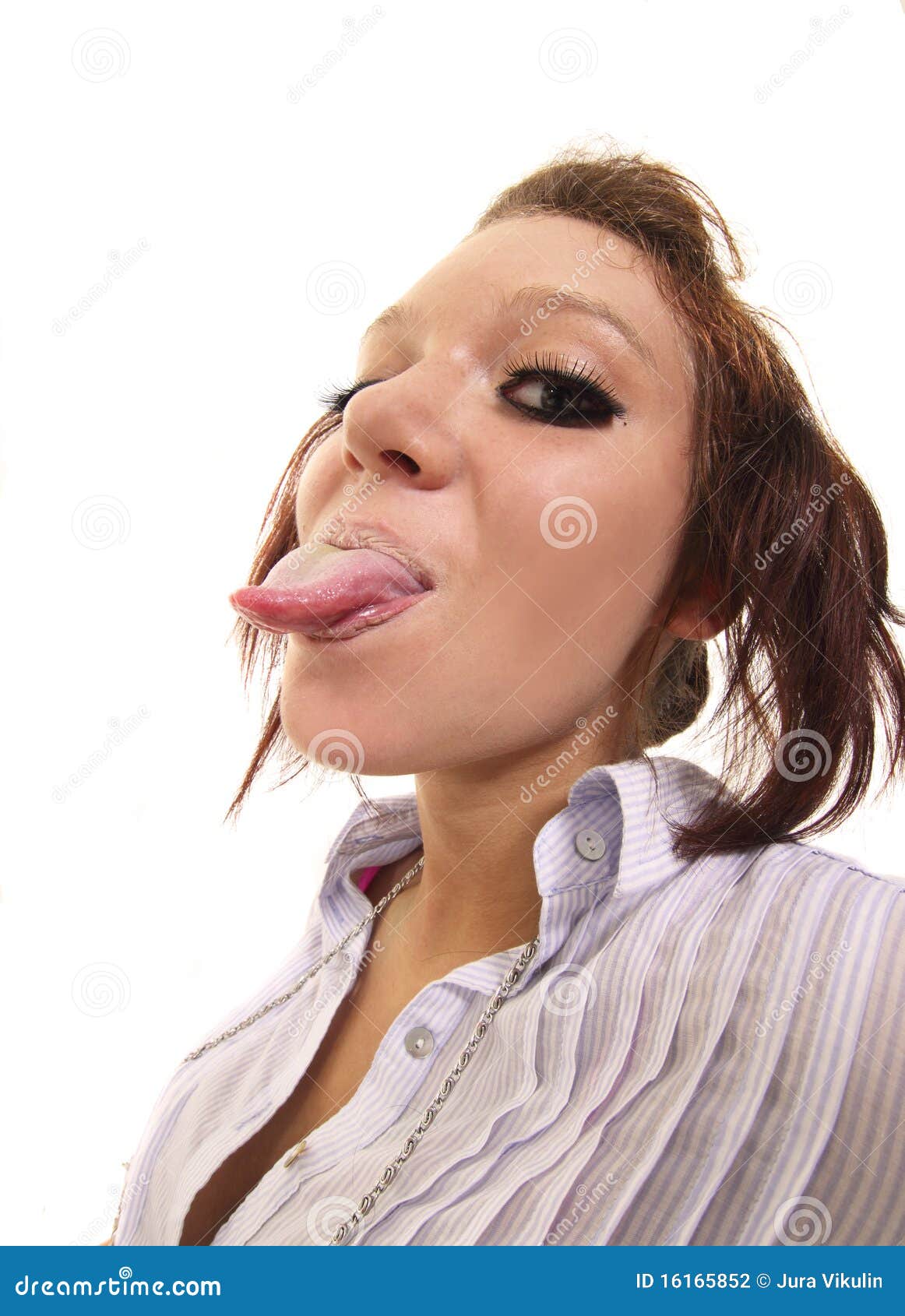 bob schumaker add photo girls with very long tongues