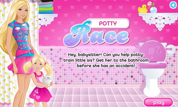 dale burnell add barbie com potty race photo