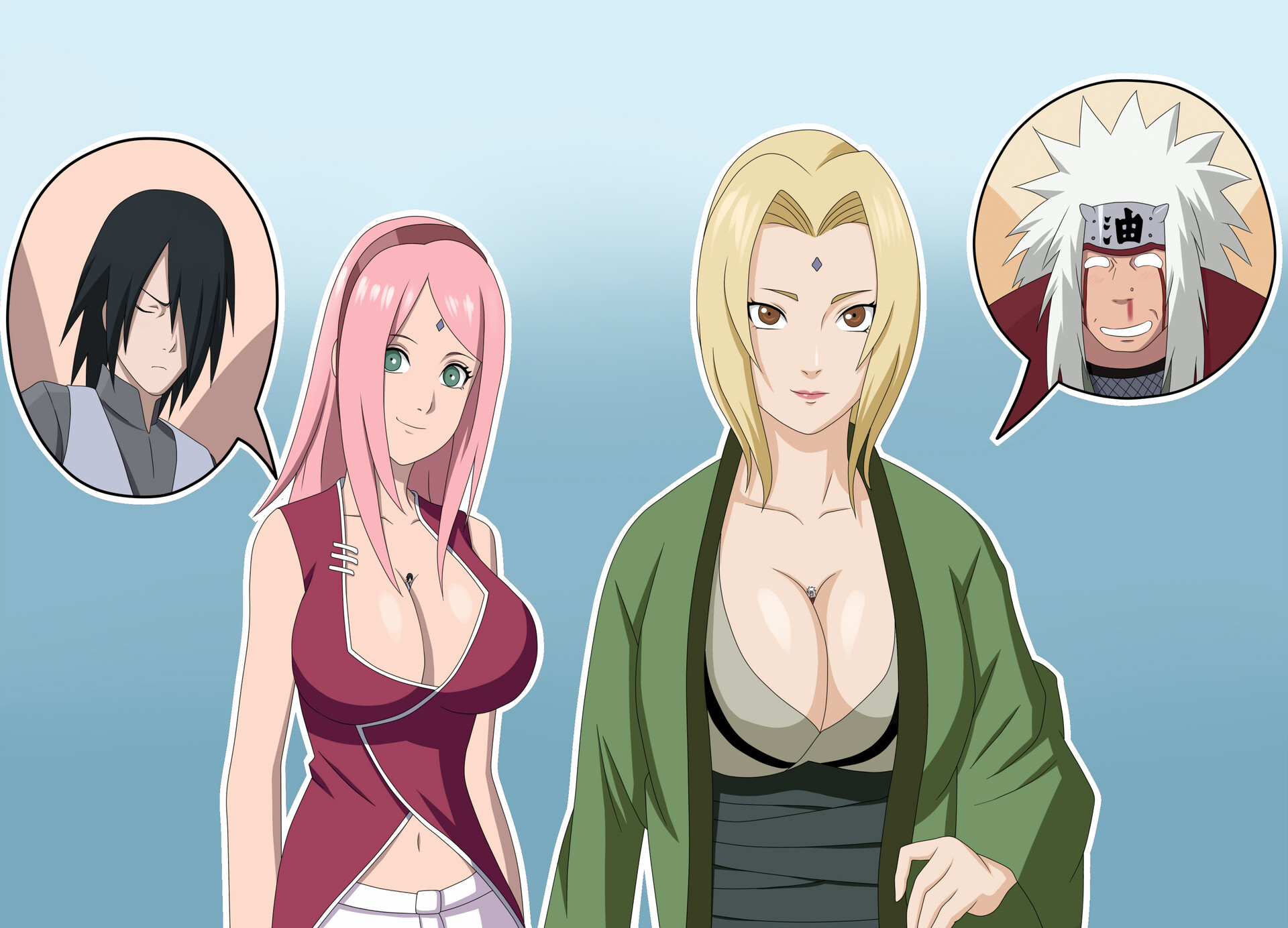 tsunade and sakura