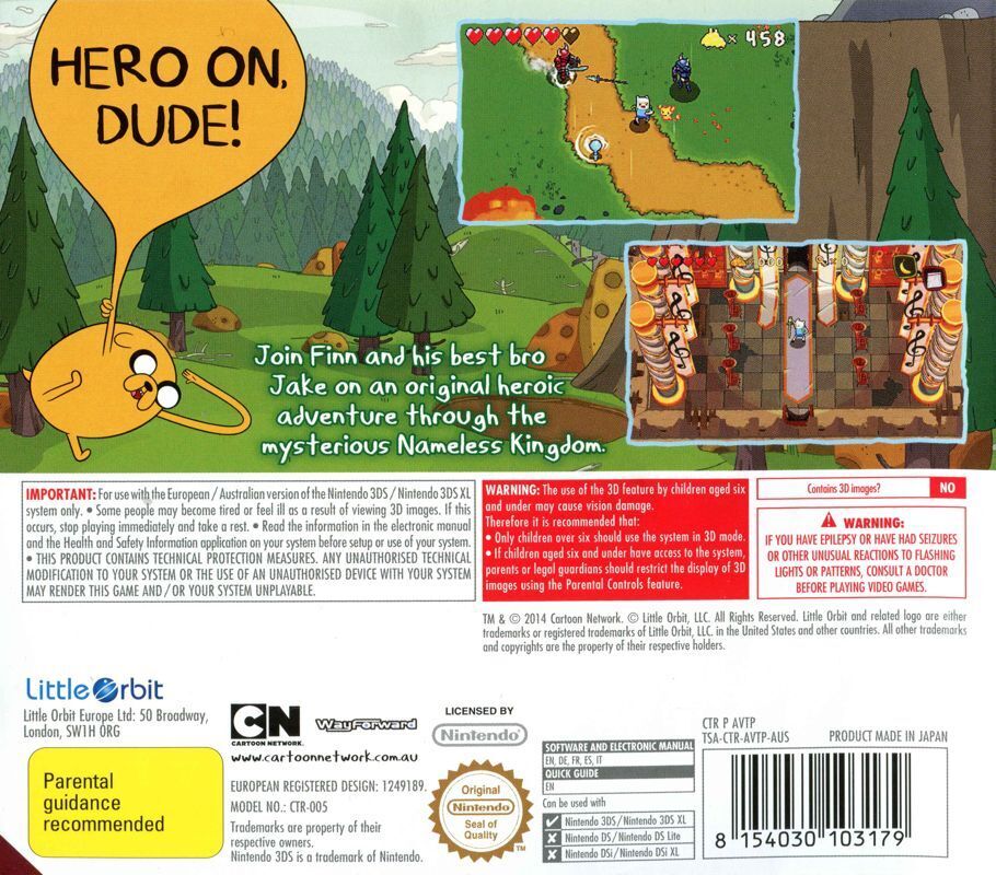 brynne johnson recommends adventure time 3d game secrets pic