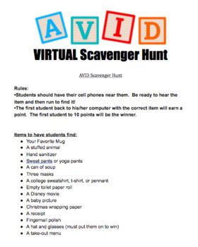 anagha vaidya recommends college rules scavenger hunt pic