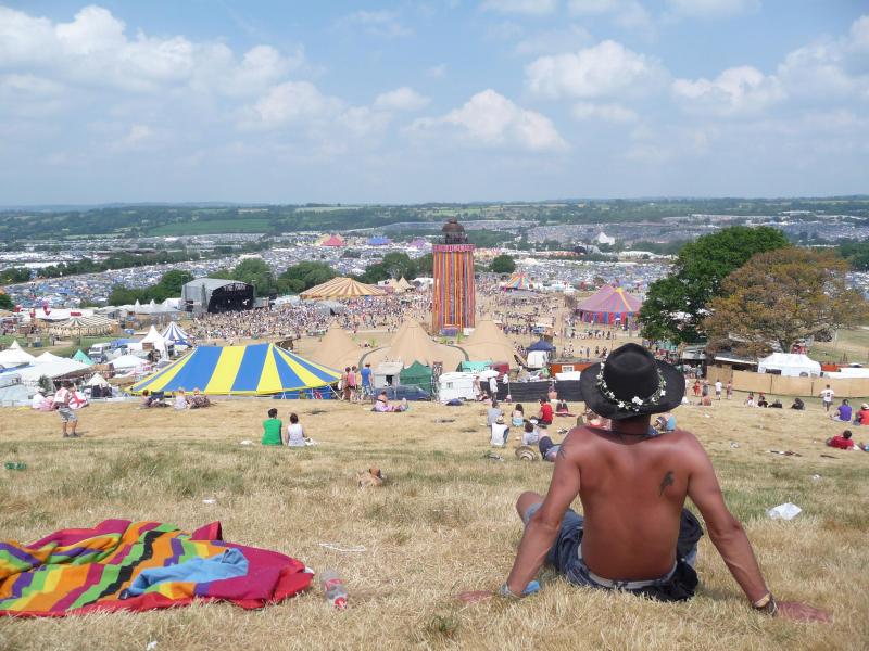 deejay go add beach house tanning glastonbury photo