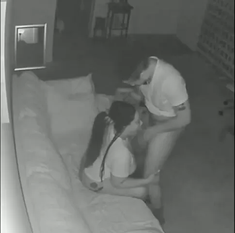 caught fucking on security cam