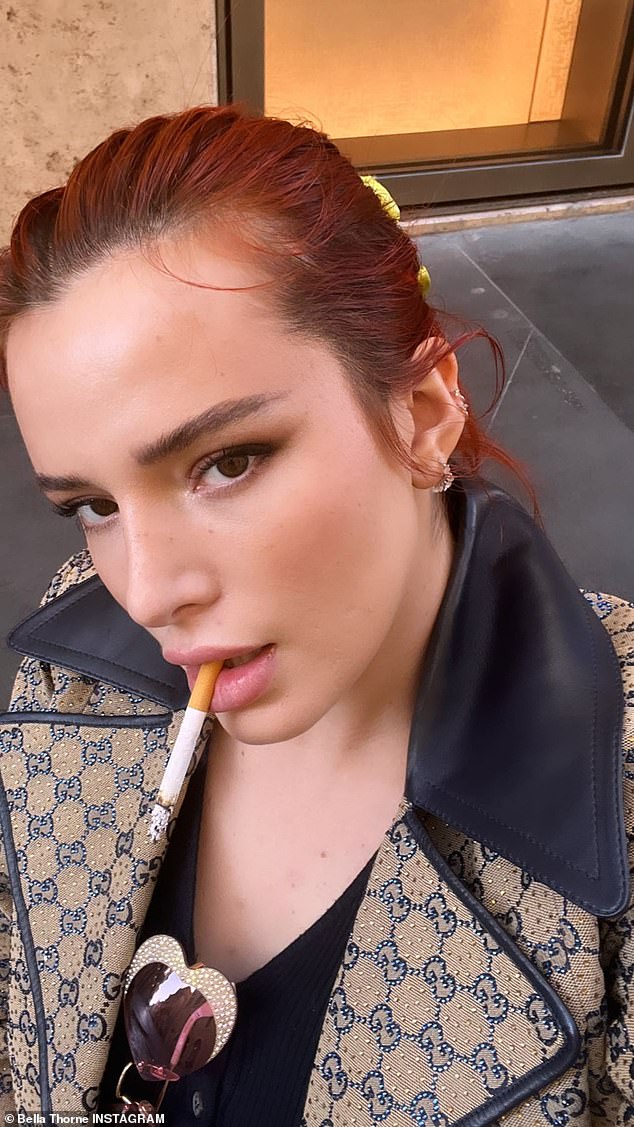 dominick kerr recommends bella thorne cigar pic