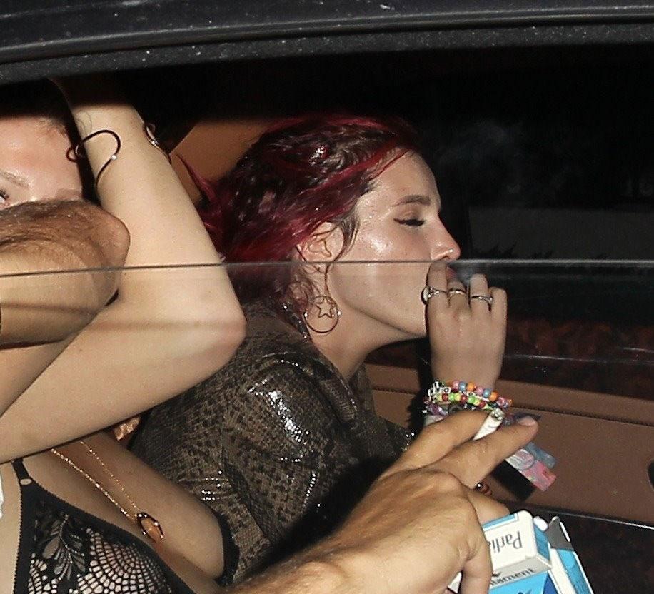 cory strother add photo bella thorne cigar