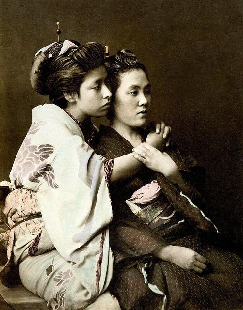old and young japanese lesbians