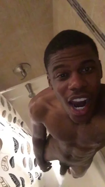 Best of Black male nude selfie