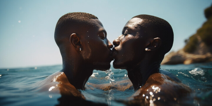 allan salvacion recommends Black Men Kissing