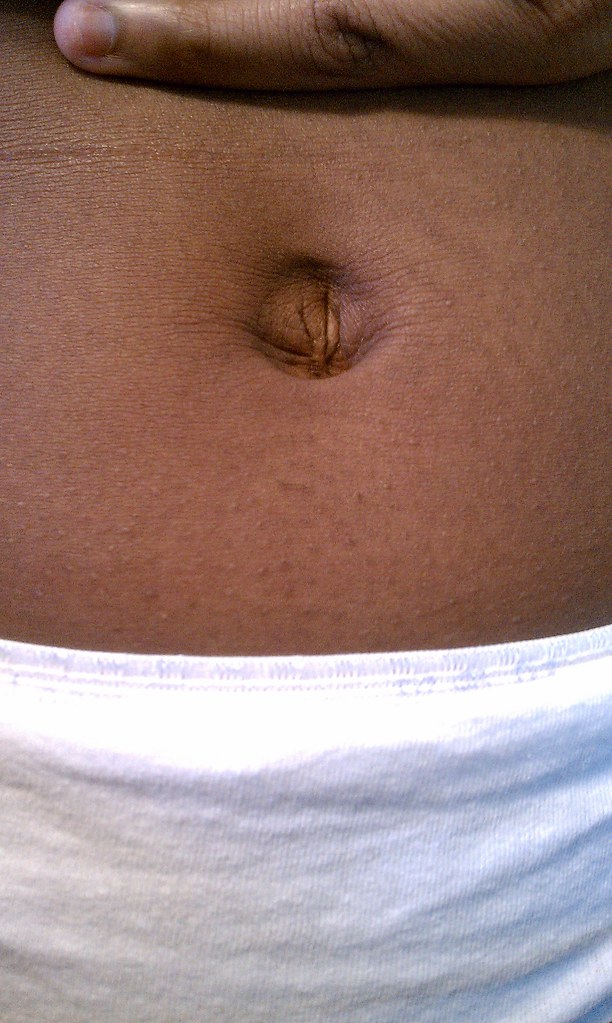 Best of Black women belly button