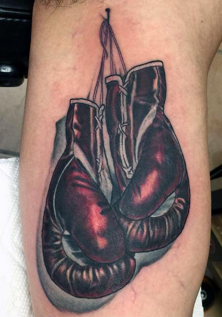 alan h johnson add boxing glove tattoo photo