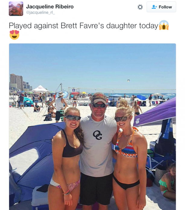 beata bogusz add brett favre daughter pics photo