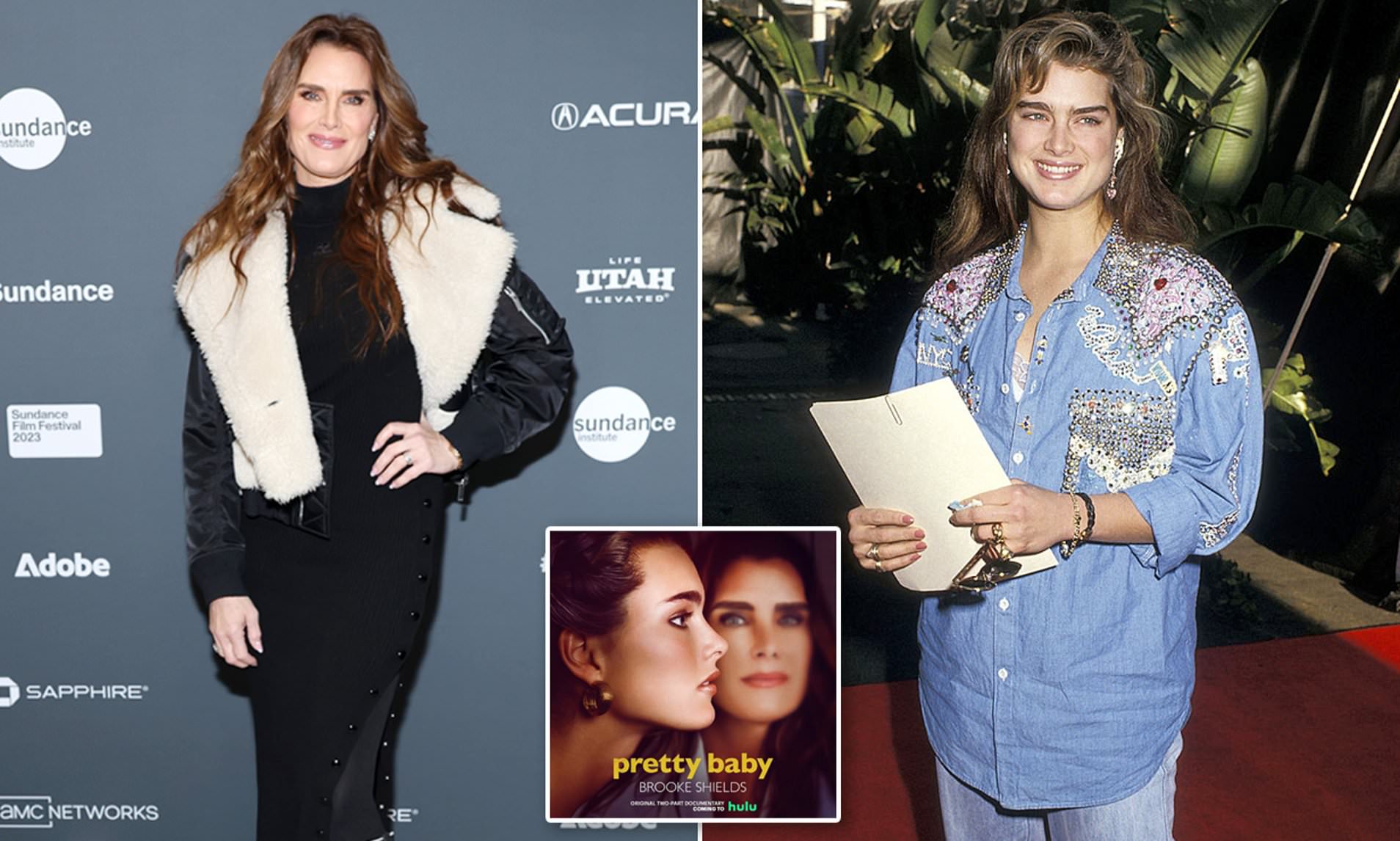 Brooke Shields Upskirt drunk women