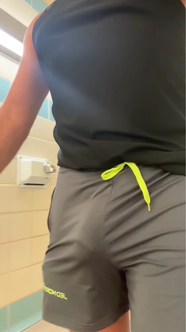 bulge in shorts